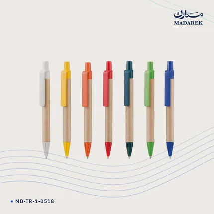 قلم حبر جاف — معاد التدوير · صديق للبيئة