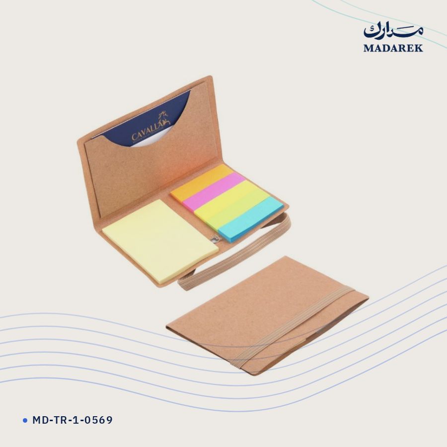 دفتر ملاحظات معاد التدوير · رباط مطاطي MD-TR-1-0569