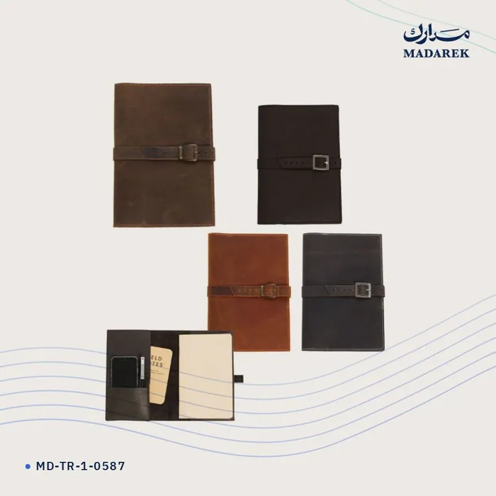 دفتر ملاحظات — جلد طبيعي