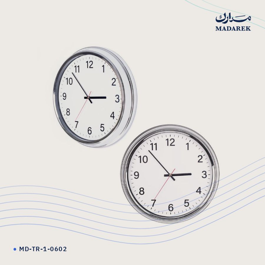 ساعة حائط 370 مم MD-TR-1-0602