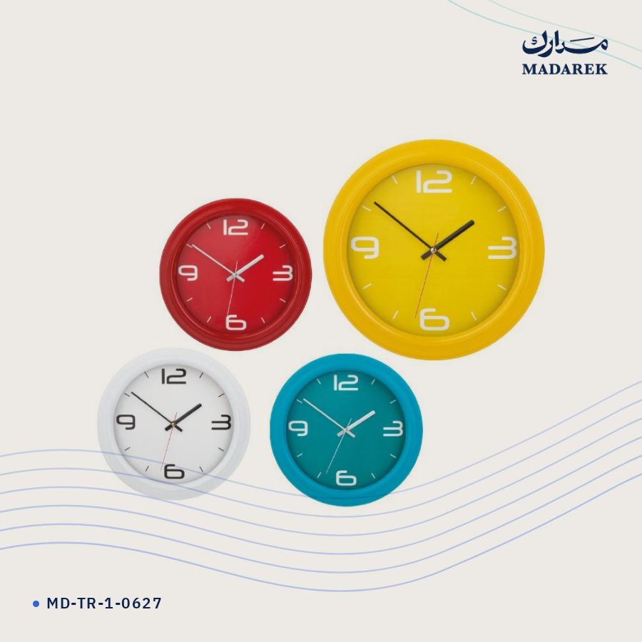 ساعة حائط 350 مم MD-TR-1-0627