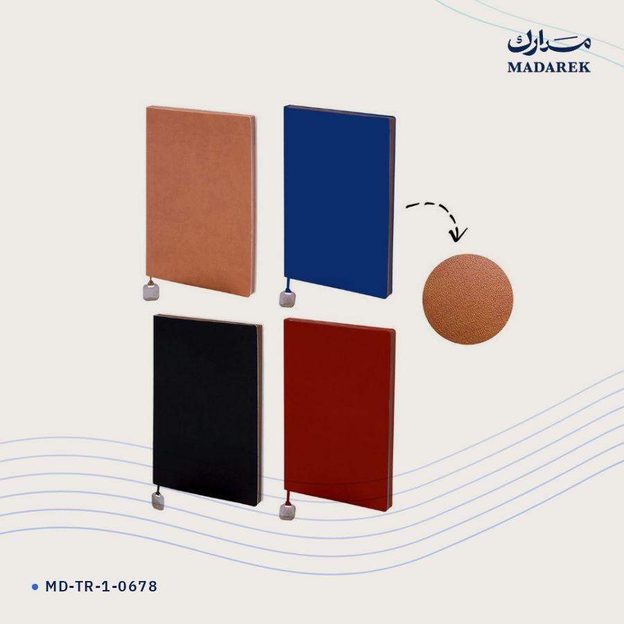 دفتر ملاحظات جلد سالپا · 13×21 سم MD-TR-1-0678