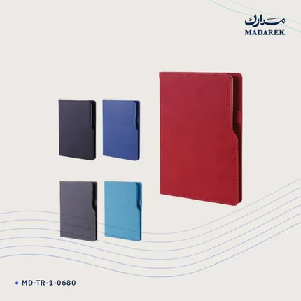 دفتر ملاحظات — جلد حراري · 13×21 سم
