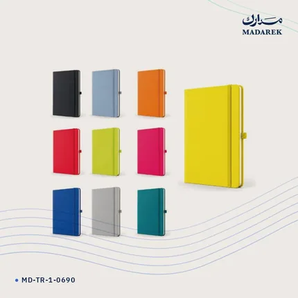 دفتر ملاحظات — جلد حراري · 9×14 سم