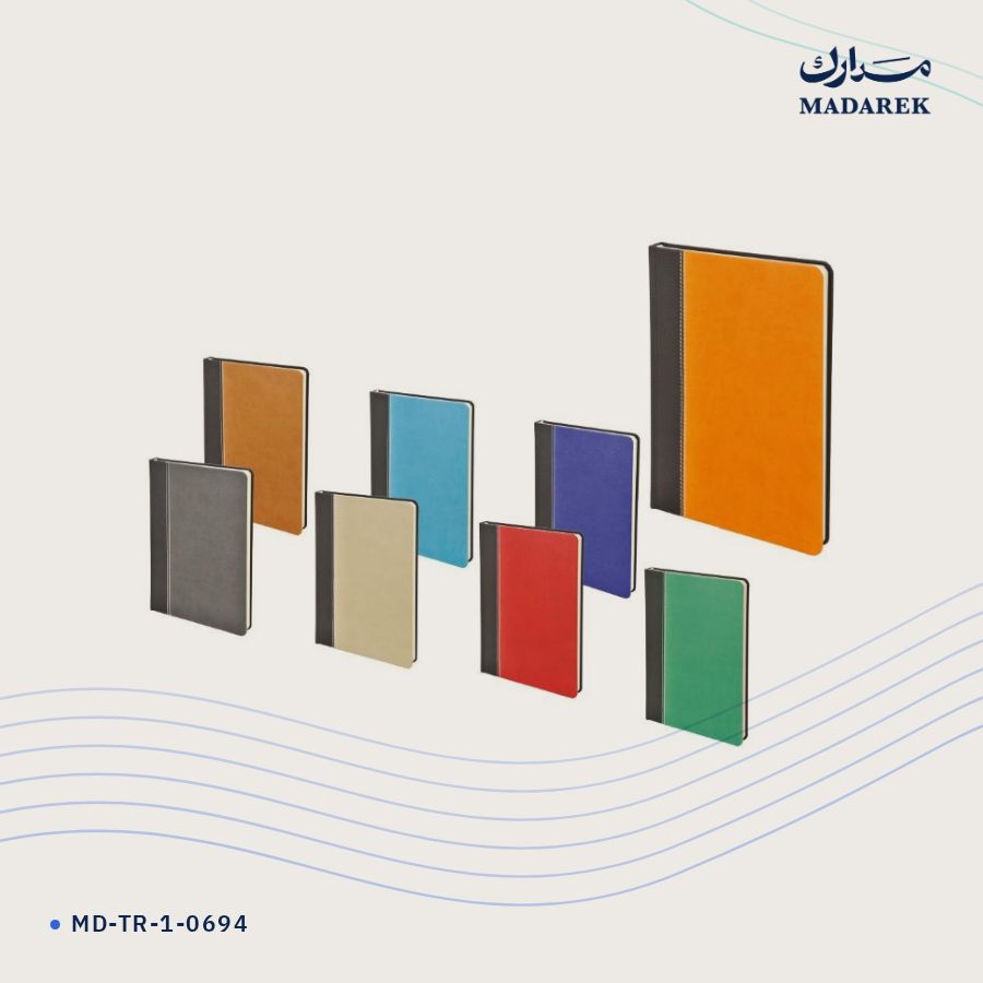 دفتر ملاحظات جلد حراري · 13×21 سم MD-TR-1-0694