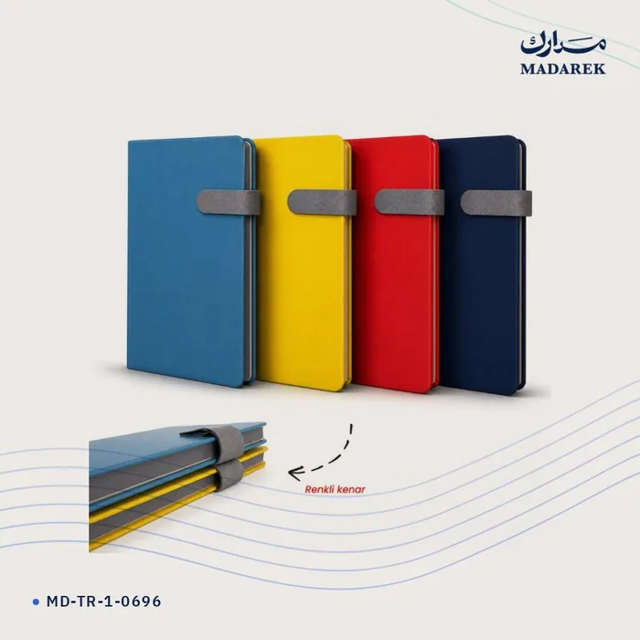 دفتر ملاحظات — جلد حراري · 15×21 سم