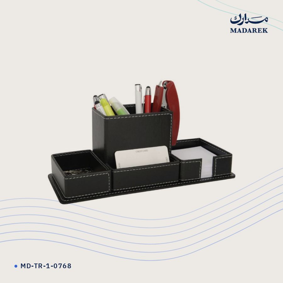 حامل أقلام جلد صناعي MD-TR-1-0768