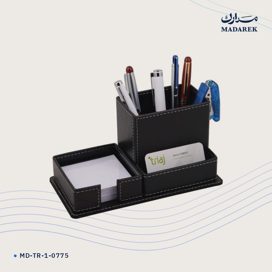 حامل أقلام جلد صناعي MD-TR-1-0775