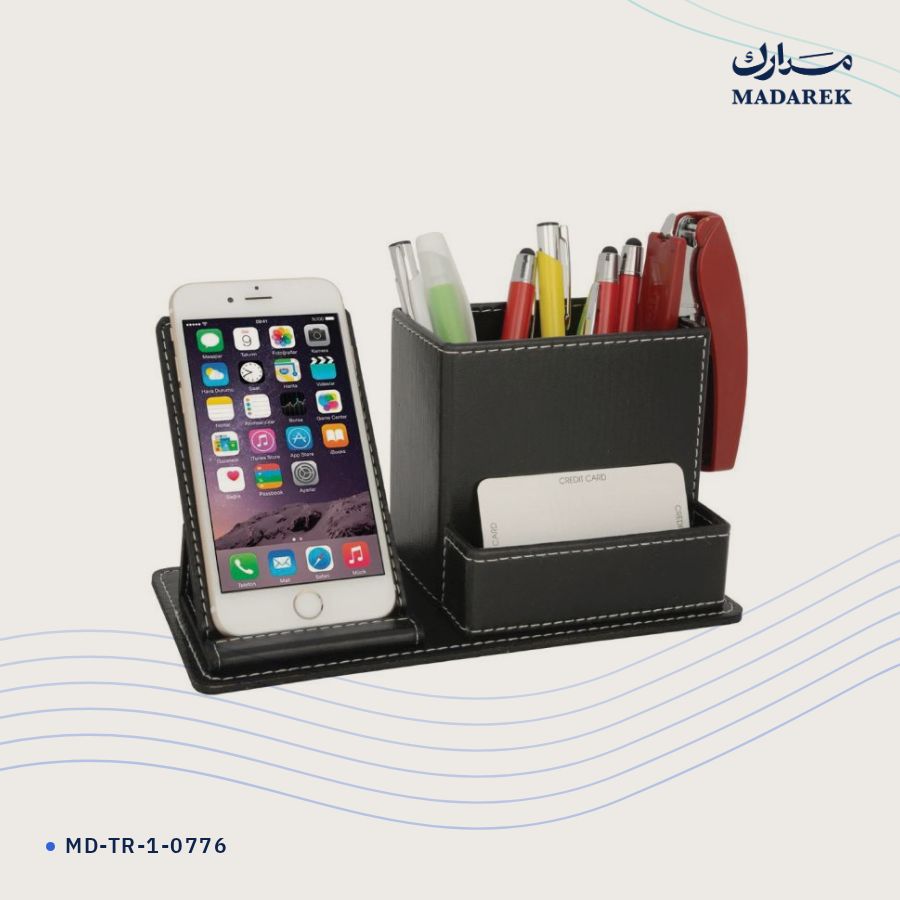 حامل أقلام جلد صناعي MD-TR-1-0776