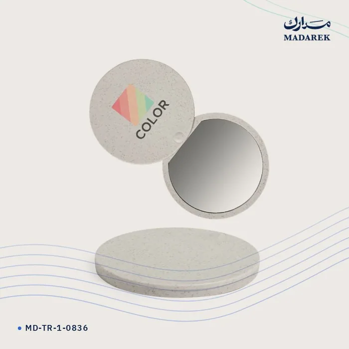 مرآة جيب — دائري