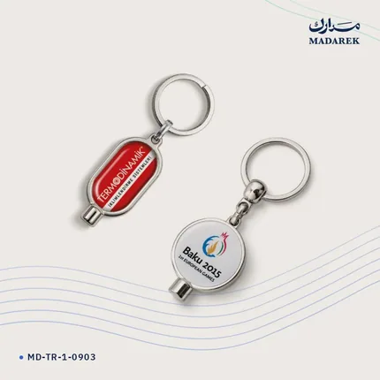 ميدالية مفاتيح — معدن · مفتاح تنفيس