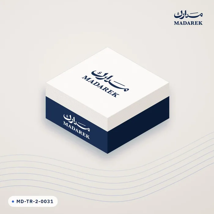مكعب ملاحظات 250 ورقة — 7.8×7.8 سم · غلاف ملون بريستول 270–300 غ