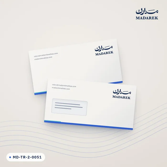 ظرف دبلوماسي — لاصق سيليكون · بنافذة أو بدون